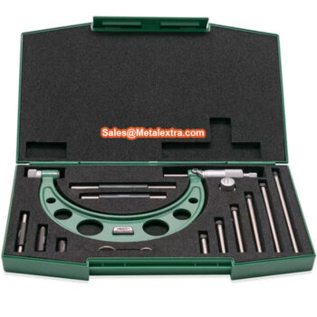 INSIZE Micrometer 3206-300A with Interchangeable Anvil, Graduation: 0.01mm, Ø50mm -  Ø1000mm - Image 6