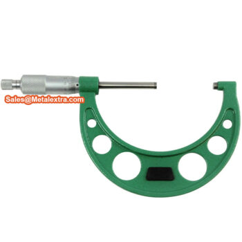 Alternative view of INSIZE Outside Micrometer 3209 Long Spindle (DIN 863, Graduation: 0.01mm) Range; ±Ø25mm -  Ø100mm