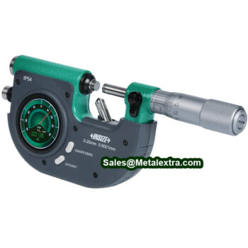 INSIZE Digital Micrometer 3507 (1mm Feed Type, Bluetooth IP 54, Graduation: 0.002mm) Accuracy; ±3µm, Range; ≤Ø25mm - ≤Ø100mm - Image 3