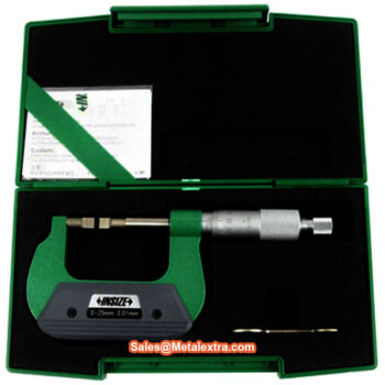 INSIZE Blade Micrometer 3232 (DIN 863-3, Graduation: 0.01mm) Accuracy; ±4μm, Range; ≤Ø25mm - ≤Ø300mm - Image 4