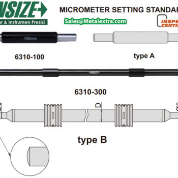 INSIZE Micrometer Setting Standard Bar 6310 METRIC - Image 3