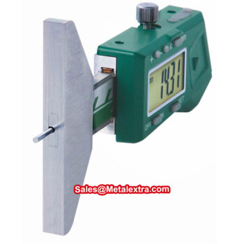 INSIZE Mini Depth Gauge 1140 (Flat Base, Anvil Round Bar Ø1.6mm) Accuracy; ±20µm, Range; ≤25mm - ≤200mm - Image 4