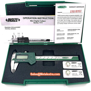 INSIZE Mini Digital Caliper 1111 (DIN862, Res; 0.01mm) Accuracy; ±0.02mm, Range; 75mm - 100mm - Image 2