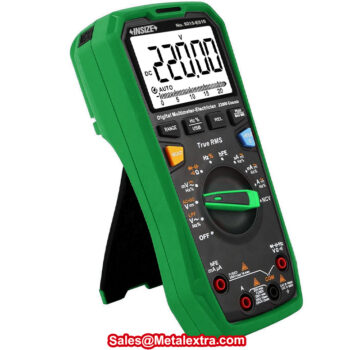 INSIZE Digital Multimeter 9215-E510 NCV Detection (USB, Resolution; 0.01mA/0.1mV/1mV/10mV/0.1V) Category CAT III 1000V, CAT IV 600V, AC Range; 220 µA - 20A - Image 3