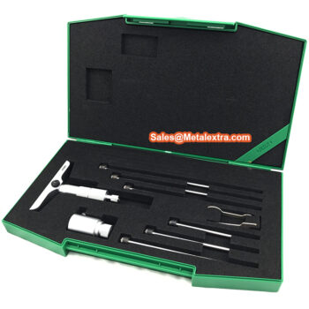 INSIZE Micrometer Depth Gauge 3241 (DIN863-2, Graduation: 0.01mm) Range; Ø25mm - Ø300mm - Image 2