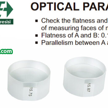 INSIZE Optical Flatness & Parallelism 4184 for Micrometer Setting Standard METRIC - Image 5