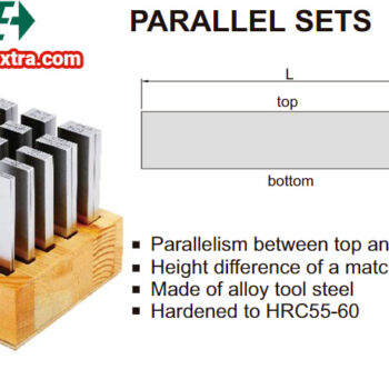 INSIZE Parallel Set 6511, Range: 100 - 150mm - Image 2