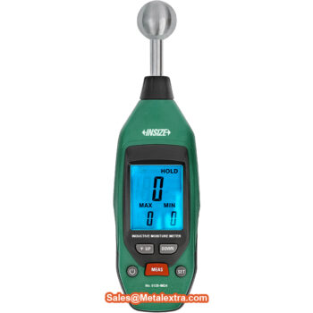 Alternative view of INSIZE Moisture Meter 0120-IM24 Inductive (0.0~100.0%; -10.0~50.0C;14.0~122.0F) Detection range; 20mm - 40mm