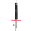INSIZE Pipe Seam Weld Gauge 4841 (Stainless Steel Ruler) Range; ⌀0.7mm - ⌀4mm