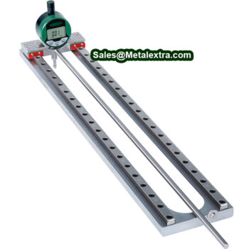 INSIZE Pipe Straightness Gauge 2226-400 Series (Resolution 0.01mm/0.0005", Accuracy; 0.05mm) Range; 400mm