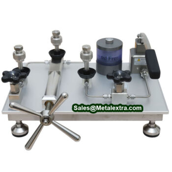 INSIZE Pressure Gauge Calibration Pumps 5230-HP Series (For 2 Pressure Gauge) Range; ≤60 MPa / ≤9000 Psi / ≤600 Bar - Image 4