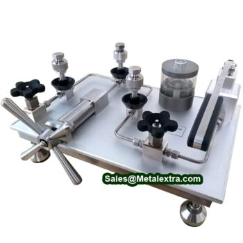 INSIZE Pressure Gauge Calibration Pumps 5230-HP Series (For 2 Pressure Gauge) Range; ≤60 MPa / ≤9000 Psi / ≤600 Bar - Image 5
