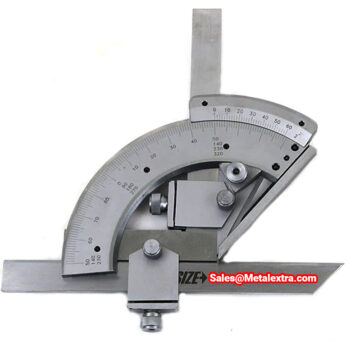 INSIZE Protractor 2374-320 (150mm blade) Graduation: 2', Accuracy: ±2', Range: 0-320° - Image 3