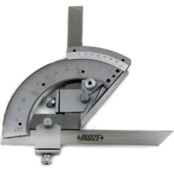 Alternative view of INSIZE Protractor 2374-320 (150mm blade) Graduation: 2', Accuracy: ±2', Range: 0-320°