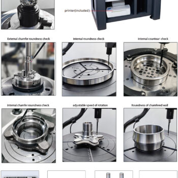 INSIZE Roundness & Cylindricity Tester RCT-300 (Speed; 0.1mm/s - 50mm/s, Res; 0.001μm) Max Range; Ø300mm - Ø450mm - Image 2