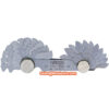 INSIZE Screw Thread Pitch Gauge 4820 (Metric-Unified 60°/Imperial-Whitworth 55°) Accuracy; 0.03mm, Range; 0.25-7mm / 4-62 Thread Per Inch