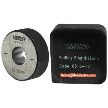 Alternative view of INSIZE Master Ring Gage 6312-xxA Series HIGH ACCURACY (Roundness; ≤0.5µm, Standard DIN2250-1:2008) Range; Ø1.5mm - Ø200mm