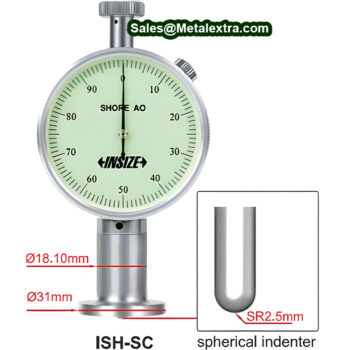 INSIZE Shore D Durometer, ISH-SDM, Grad 1HD, 20~90HD - Image 4
