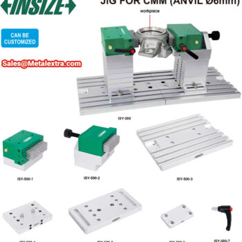 INSIZE Spring Anvil Jig Module for Coordinate Measuring Machine ISY-500, Ø6mm, M8 Thread - Image 2