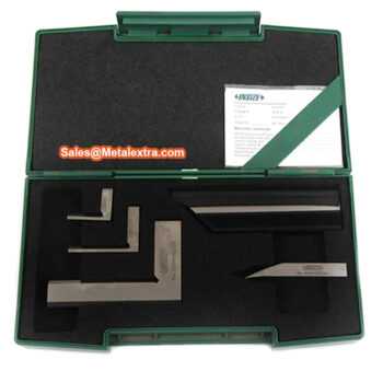 INSIZE Square Angle Edge 90° Box Set 4702-1 (Standard; DIN 875 grade 00) Accuracy; 6μm - Image 2