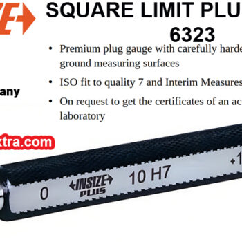INSIZE Square Limit Plug Gauge 6323 (Metric H7 Size) Range; ø2mm - ø70mm - Image 3