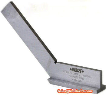 INSIZE Squares Angle 135° 4754 Series (Stainless Steel Flat, DIN 875 Grade 2) Accuracy; ±33μm, Range; 120mm - 200mm - Image 3