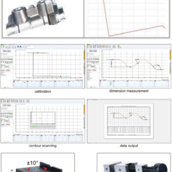 Alternative view of INSIZE Surface Profile Measuring Machine SPM-1000 (Res; 0.2μm X-Axis, 0.001μm Z-Axis) Range; ≤100mm