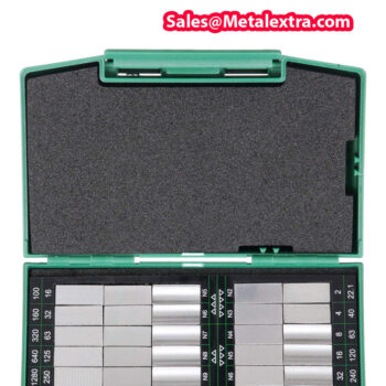 Alternative view of INSIZE Surface Roughness Specimen ISR-CS2 (Carbon Steel) Roughness; 0.05μm - 50μm