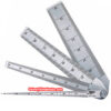INSIZE Taper Gauge Set 4837 (Stainless Steel Ruler) Range; ⌀1mm - ⌀29mm