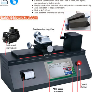 Alternative view of INSIZE Tensile & Compression Horizontal Testing Machine ISF-U40H (Max; 50kgf / 500N) Accuracy; 1%, Test Force range; 1%- 100%FS