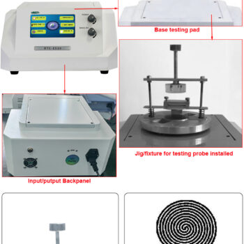 INSIZE Thermal Conductivity Meter RTC-E510 Series (Touchscreen, Standard ISO 22007-2, Temperature; 20℃ - 130℃) Range; 0.01-300W /(m*K) - Image 5