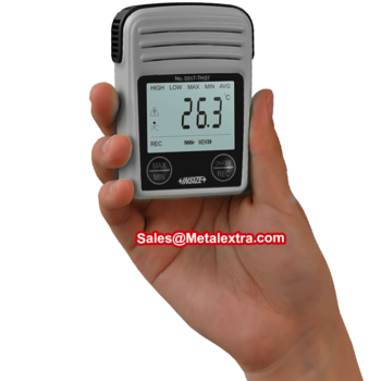 INSIZE Thermo-hygrometer Data Logger 0317-TH37 (Rechargeable, Resolution: 0.1℃, Mini-USB Data) Thermometer Range; -30°C - 70°C, Humidity; 0.1%RH - 100%RH - Image 3