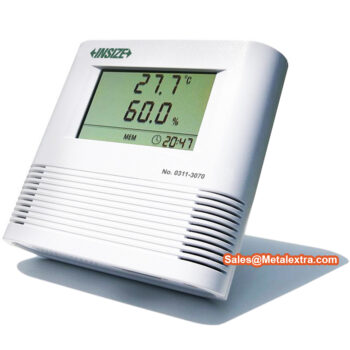 Alternative view of INSIZE Thermohygrometer Data Logger 0311-3070 (USB + Software) IP54 Range; -30°C~70°C/-22°F~158°F, humidity; 0~100%RH