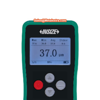 INSIZE Thickness Gauge ISO-8000FN (Magnetic induction & Eddy current Probe) Accuracy : ±0,5μm, Res; 0.1μm, Range; ≤1500μm - Image 4