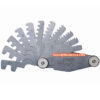 INSIZE Thread Pitch Gauge 4824 (Metric Tr 30°/Imperial ACME 29°) Accuracy; 0.03mm, Range; 2-20mm / 1-12 Thread Per Inch