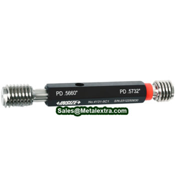 INSIZE Thread Plug GO/NOGO Gauge 4131 (ASME/ANSI B1.2 Standard, Class 2B/3B) Range; No. 0-80UNF - 4-16UN - Image 4