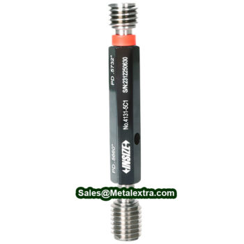 INSIZE Thread Plug GO/NOGO Gauge 4131 (ASME/ANSI B1.2 Standard, Class 2B/3B) Range; No. 0-80UNF - 4-16UN - Image 3