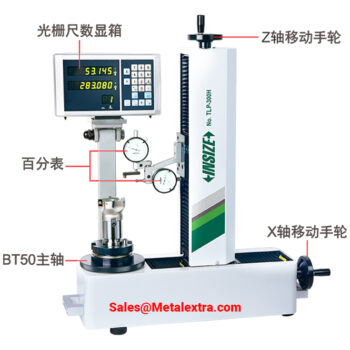 Alternative view of INSIZE Tool Presetter TLP-300H (BASIC TYPE) Range; Ø 1–300mm
