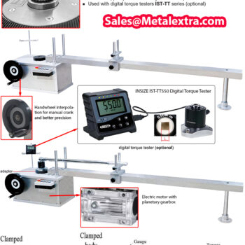 INSIZE Torque Wrench Test Stand IST-07TS3000 (For Digital Tester, Accuracy; ± 1%) Torque Range; ≤3000 Nm - Image 3