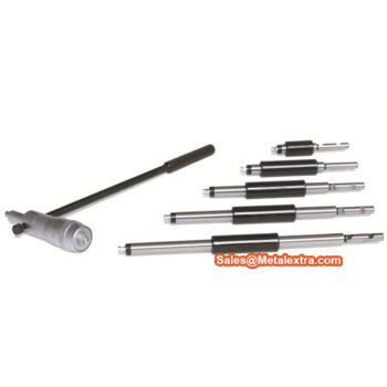 INSIZE Tubular Inside Micrometer 3221 (Sping-loaded Extension Rod with Ball Tips Anvil) Range; Ø25mm - Ø1000mm - Image 3