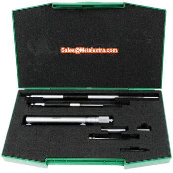 INSIZE Tubular Inside Micrometer 3221 (Sping-loaded Extension Rod with Ball Tips Anvil) Range; Ø25mm - Ø1000mm - Image 9