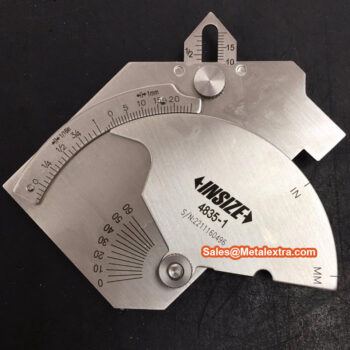 INSIZE Ulnar Welding Inspection Cam Bridge Gauge 4835-1 (Angle; 60°, ) Range: ≤25mm - Image 7