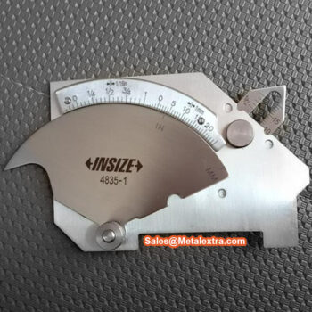 INSIZE Ulnar Welding Inspection Cam Bridge Gauge 4835-1 (Angle; 60°, ) Range: ≤25mm - Image 10