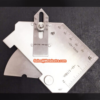 INSIZE Ulnar Welding Inspection Cam Bridge Gauge 4835-1 (Angle; 60°, ) Range: ≤25mm - Image 8