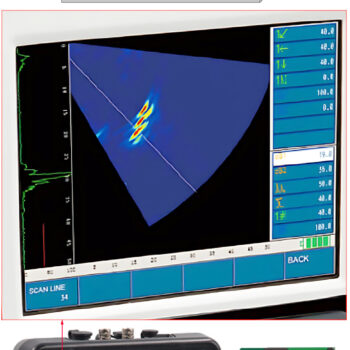 INSIZE Ultrasonic + Eddy Current Flaw Detector ECT-S610 (Standards EN12668-1) Frequency; 50Hz~10MHz, Material Thickness; 0~15000mm - Image 5