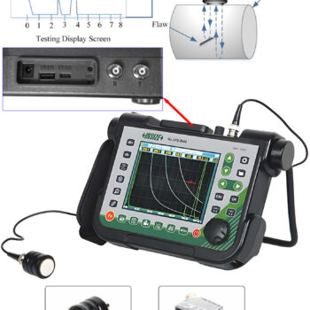 INSIZE Ultrasonic Flaw Detector UFD-B450 Basic (For AWS D1. 1/CSA W59-1 Structural Welding) Frequency; 1~20MHz, Material Thickness; 0~15000mm - Image 4