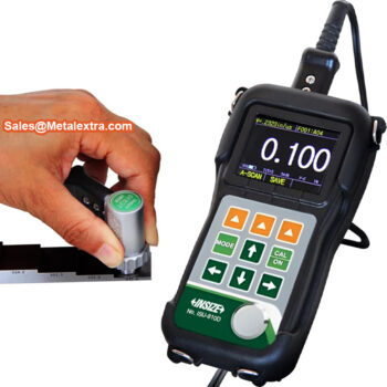 INSIZE Ultrasonic Thickness Gauge ISU-810D All Material (USB Data, Res; 0.01mm, Frequency; 4Hz-16Hz) Accuracy : ±0,05mm, Range; 1.2mm - 400mm - Image 7