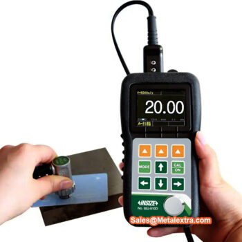 INSIZE Ultrasonic Thickness Gauge ISU-810D All Material (USB Data, Res; 0.01mm, Frequency; 4Hz-16Hz) Accuracy : ±0,05mm, Range; 1.2mm - 400mm - Image 5