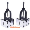 INSIZE V-Block Vise Clamp Set 6803 (Hardness base ±62HRC) Range; ⌀4mm～⌀47mm