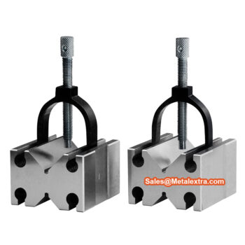Alternative view of INSIZE V-Block Vise Clamp Set 6803 (Hardness base ±62HRC) Range; ⌀4mm～⌀47mm